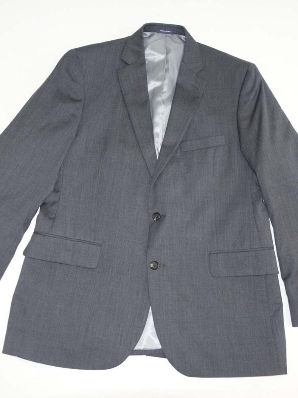 Stafford Men's Classic Fit Suit Jacket Size 42 Regular Medium Gray 100% Wool 42R